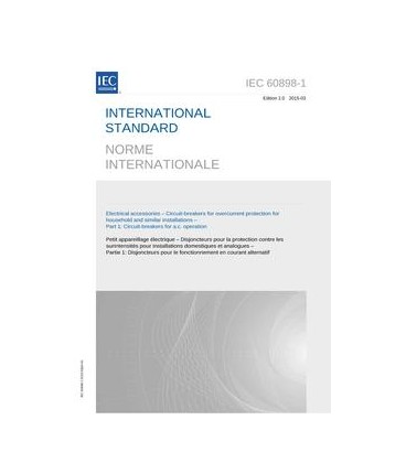 IEC 60898-1 Ed. 2.0 b:2015