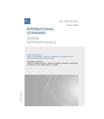 IEC 60079-29-2 Ed. 2.0 b:2015