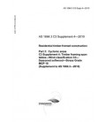 AS 1684.3 C3 SUPP 4-2010