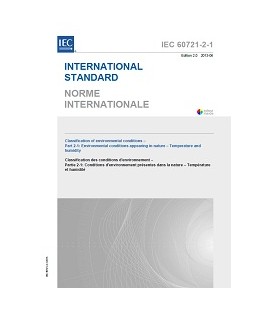 IEC 60721-2-1 Ed. 2.0 b:2013