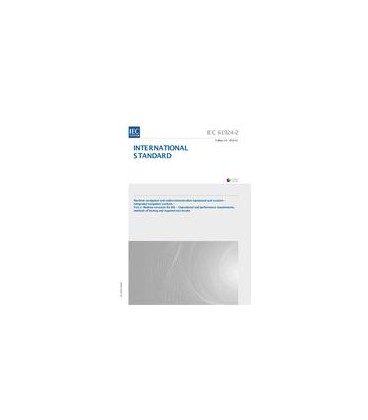IEC 61924-2 Ed. 1.0 en:2012
