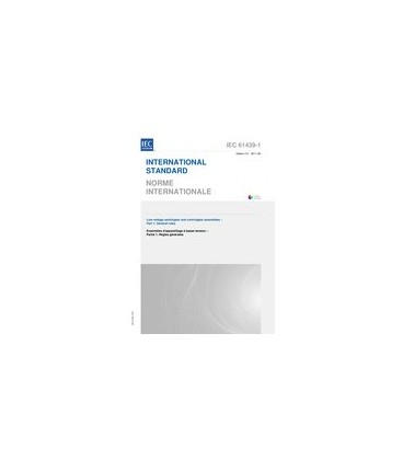 IEC 61439-1 Ed. 2.0 b:2011