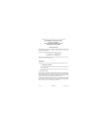 IEC 61000-6-3 Amd.1 ISH I1 Ed. 2.0 b:2011