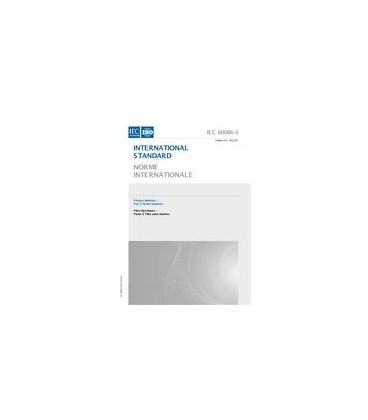 IEC 60086-3 Ed. 3.0 b:2011