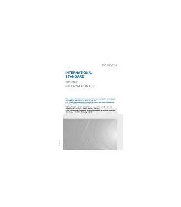 IEC 60502-4 Ed. 3.0 b:2010