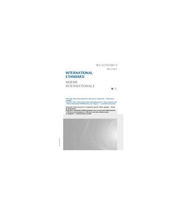 IEC 61753-087-2 Ed. 1.0 b:2010