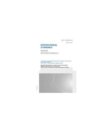 IEC 61300-2-6 Ed. 2.0 b:2010