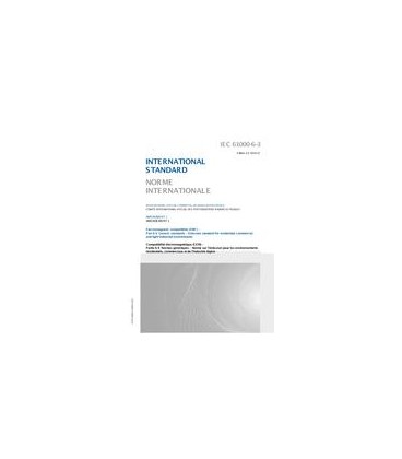 IEC 61000-6-3 Amd.1 Ed. 2.0 b:2010