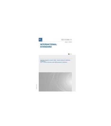 IEC 61968-11 Ed. 1.0 en:2010