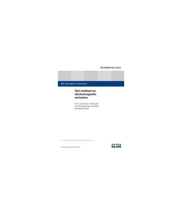 BS PD CISPR/TR 30-2:2012