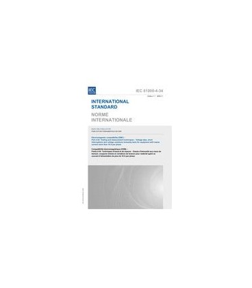 IEC 61000-4-34 Ed. 1.1 b:2009