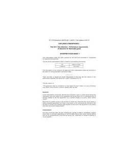 IEC 60079-29-1 ISH I1 Ed. 1.0 b:2009