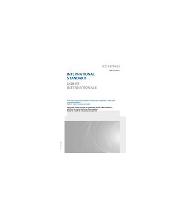 IEC 61754-15 Ed. 2.0 b:2009