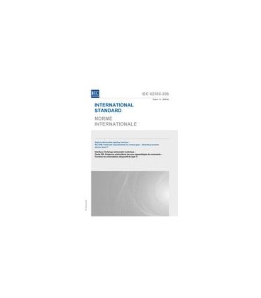 IEC 62386-208 Ed. 1.0 b:2009