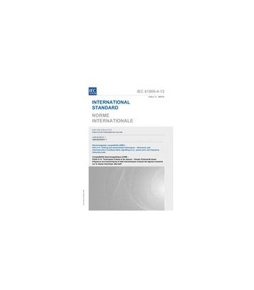 IEC 61000-4-13 Amd.1 Ed. 1.0 b:2009