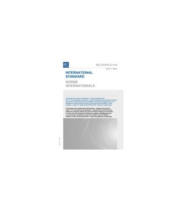 IEC 61076-3-114 Ed. 1.0 b:2009