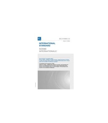 IEC 61000-3-3 Ed. 2.0 b:2008