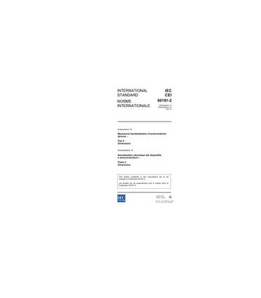 IEC 60191-2 Amd.16 Ed. 1.0 b:2007