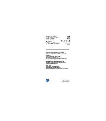 IEC 61753-092-6 Ed. 1.0 b:2007