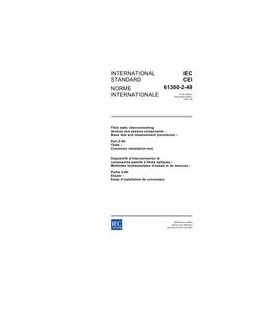 IEC 61300-2-49 Ed. 1.0 b:2007