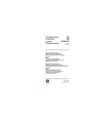 IEC 61300-2-51 Ed. 1.0 b:2007