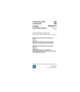IEC 60335-2-71 Ed. 2.1 b:2007