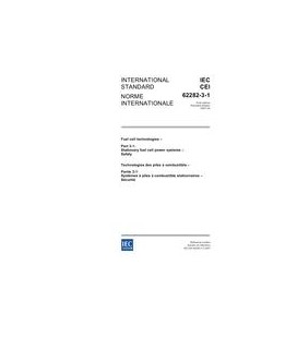 IEC 62282-3-1 Ed. 1.0 b:2007
