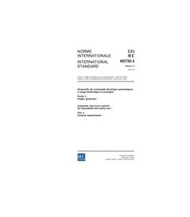 IEC 60730-1 Ed. 3.2 b:2007