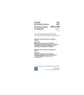 IEC 60335-2-89 Ed. 1.2 b:2007