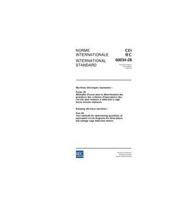 IEC 60034-28 Ed. 1.0 b:2007
