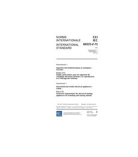 IEC 60335-2-71 Amd.1 Ed. 2.0 b:2007