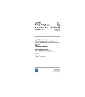 IEC 61300-2-22 Ed. 2.0 b:2007