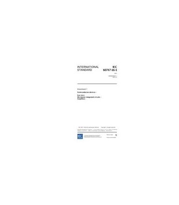 IEC 60747-16-1 Amd.1 Ed. 1.0 en:2007