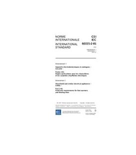 IEC 60335-2-81 Amd.1 Ed. 2.0 b:2007