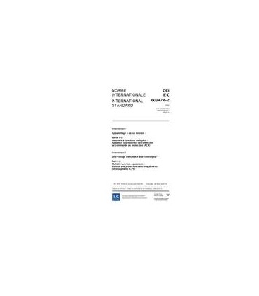 IEC 60947-6-2 Amd.1 Ed. 2.0 b:2007