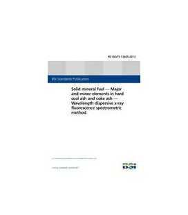 BS PD ISO/TS 13605:2012
