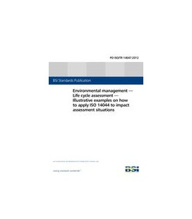 BS PD ISO/TR 14047:2012