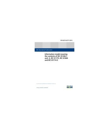 BS PD IEC/TS 62771:2012