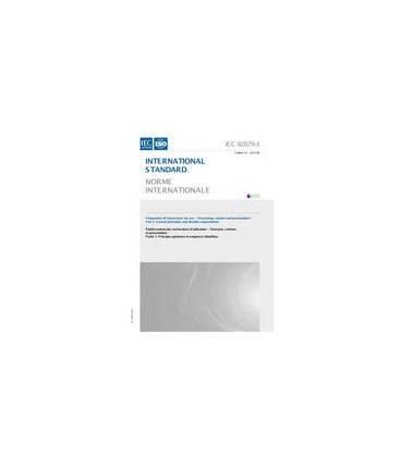 IEC 82079-1 Ed. 1.0 b:2012