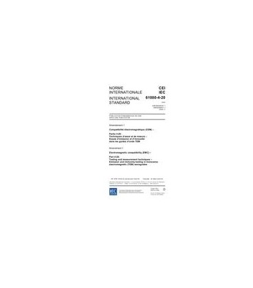 IEC 61000-4-20 Amd.1 Ed. 1.0 b:2006