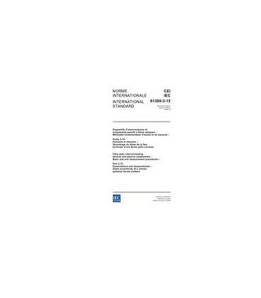 IEC 61300-3-15 Ed. 2.0 b:2006