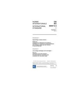 IEC 60947-4-3 Amd.1 Ed. 1.0 b:2006
