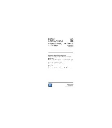 IEC 60730-2-11 Ed. 2.0 b:2006
