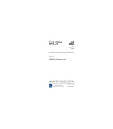 IEC 60691 Amd.1 Ed. 3.0 en:2006