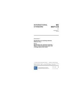 IEC 60371-3-6 Amd.1 Ed. 1.0 en:2006