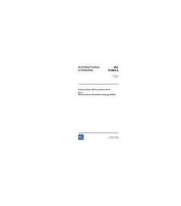 IEC 61804-3 Ed. 1.0 en:2006