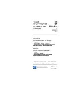 IEC 60364-4-44 Amd.2 Ed. 1.0 b:2006