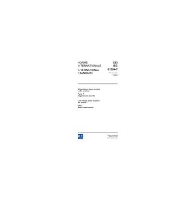 IEC 61204-7 Ed. 1.0 b:2006