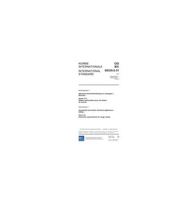 IEC 60335-2-31 Amd.1 Ed. 4.0 b:2006