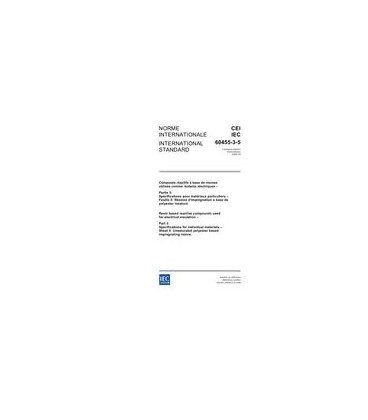 IEC 60455-3-5 Ed. 3.0 b:2006